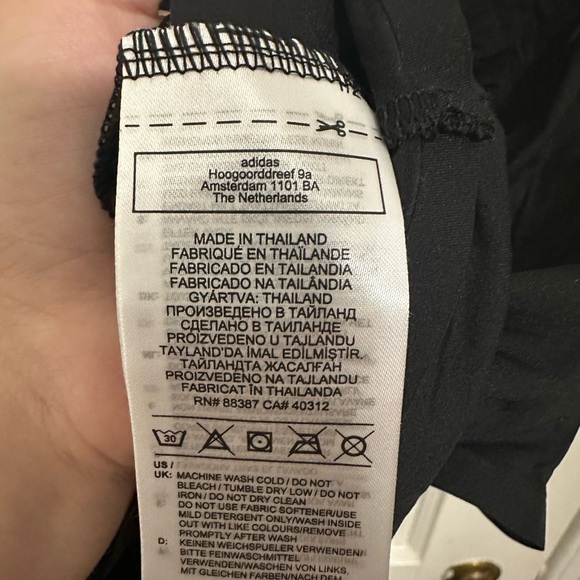 Adidas Black Women's Crop Top - Picture 2 of 4